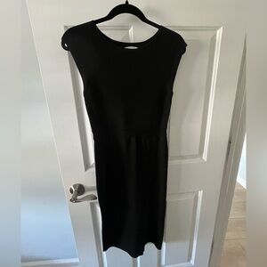 Babaton Classic Black Midi Dress